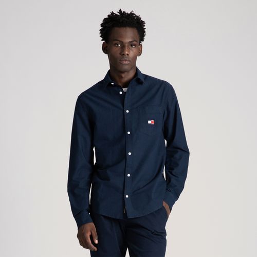 Camisa Bandeira Costas Tommy Jeans
