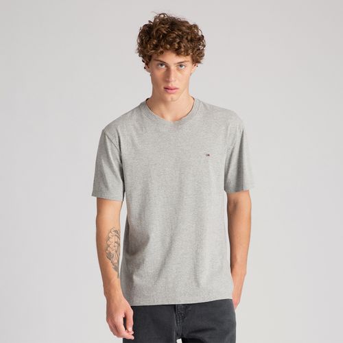 Camiseta Clássica Gola C Tommy Jeans