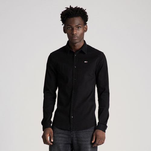 Camisa Veludo Tommy Jeans