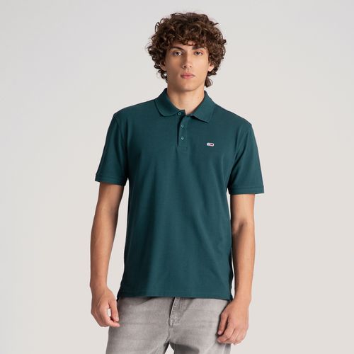 Polo Regular Piquê Duplo Tommy Jeans