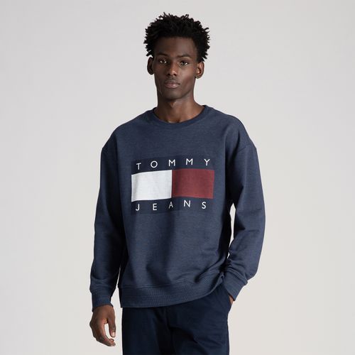 Moletom Relaxed Bandeira Tommy Jeans