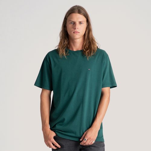 Camiseta Clássica Gola C Tommy Jeans