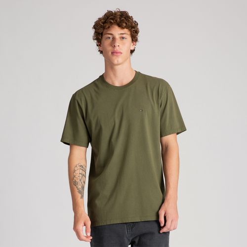 Camiseta Clássica Gola C Tommy Jeans