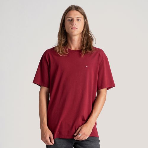 Camiseta Clássica Gola C Tommy Jeans