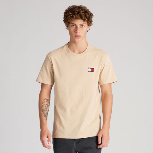 Camiseta Bandeira Bordada Tommy Jeans