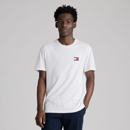 Camiseta Bandeira Bordada Tommy Jeans