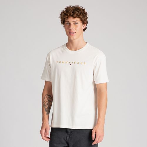 Camiseta Logo Linear Tommy Jeans