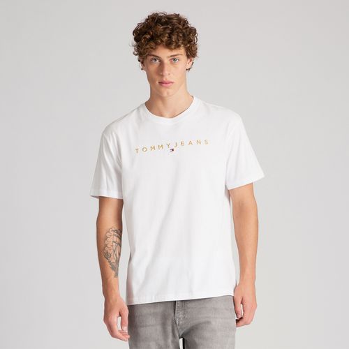 Camiseta Logo Linear Tommy Jeans