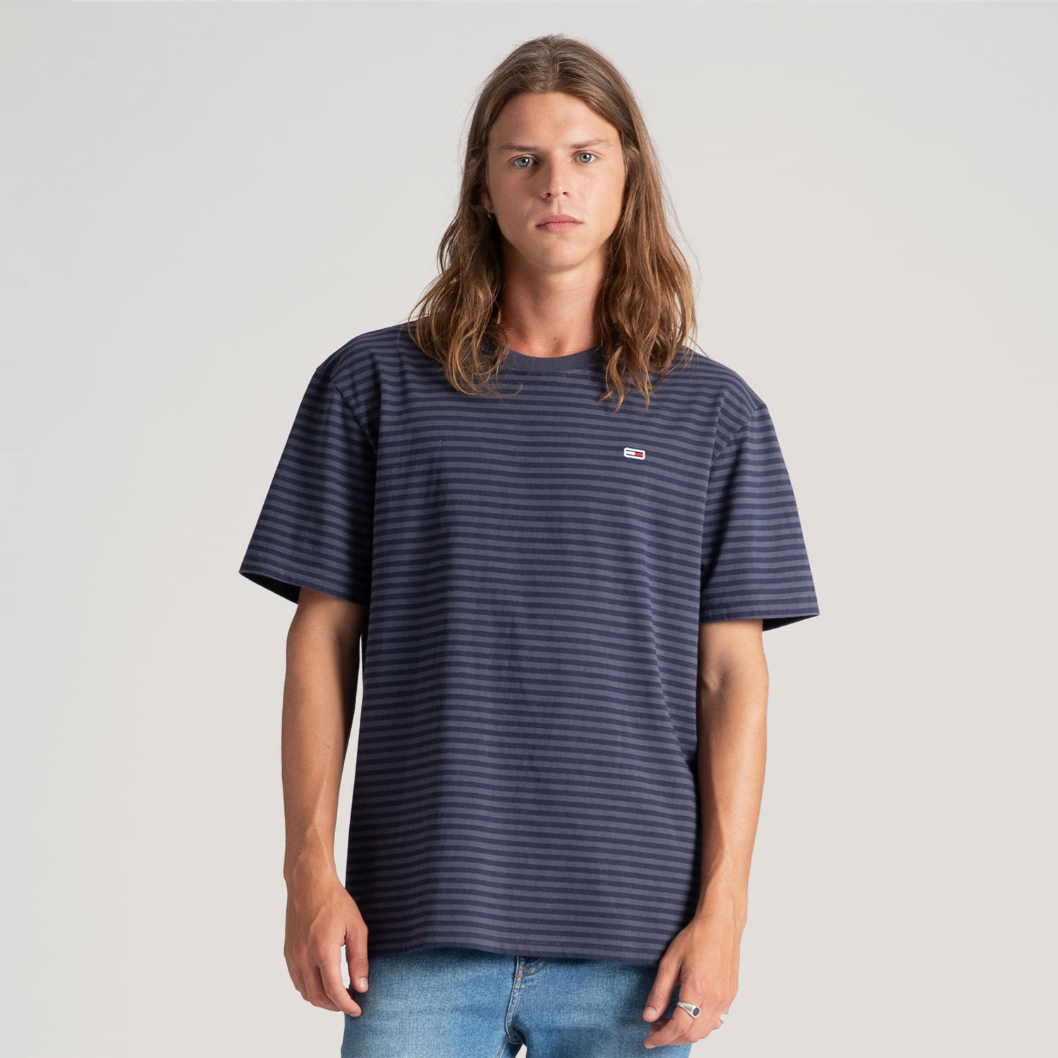 Camiseta Listrada Tommy Jeans | Tommy Hilfiger