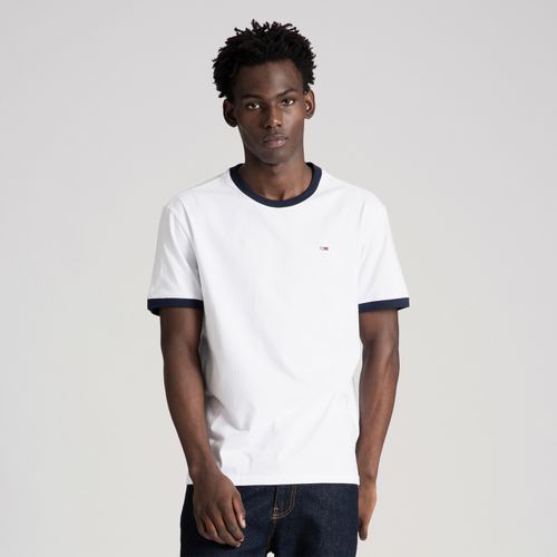 Camiseta Contraste Bandeira Tommy Jeans