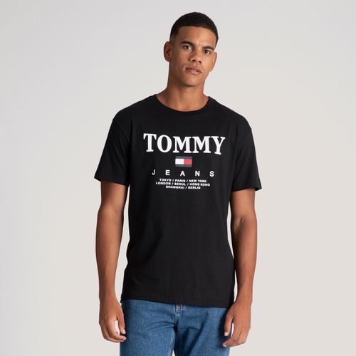 Camiseta Logo Esportivo Tommy Jeans