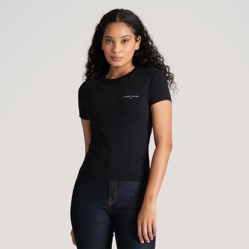 Camiseta Logo Linear Tommy Jeans