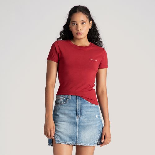 Camiseta Logo Linear Tommy Jeans