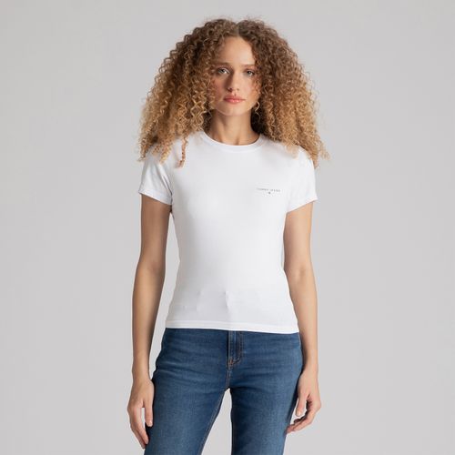 Camiseta Logo Linear Tommy Jeans