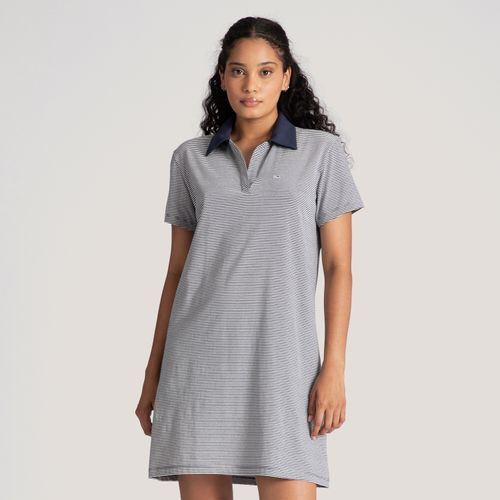 Vestido Polo Listrado Tommy Jeans