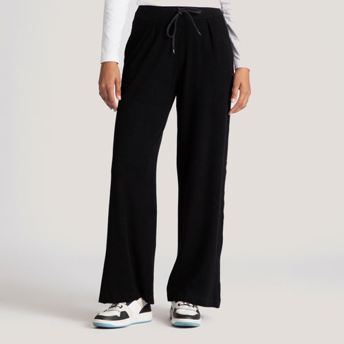 Calça Moletom Wide Leg Tommy Jeans
