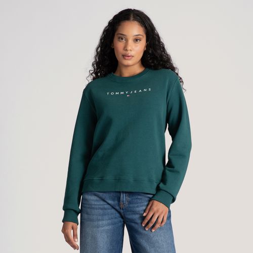 Moletom Logo Linear Tommy Jeans