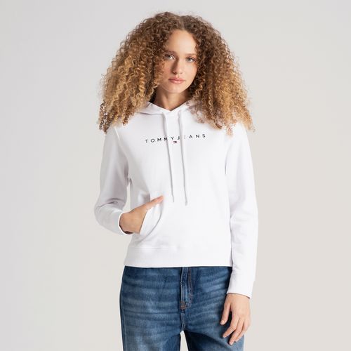 Moletom Logo Linear Capuz Tommy Jeans
