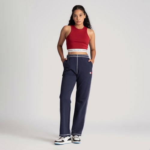 Cropped Nadador Faixa Logo Tommy Jeans