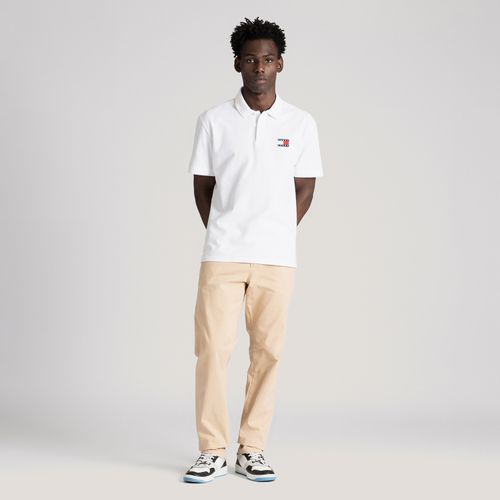 Polo Regular Bandeira Tommy Jeans