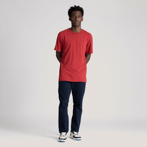 Camiseta Clássica Gola C Tommy Jeans
