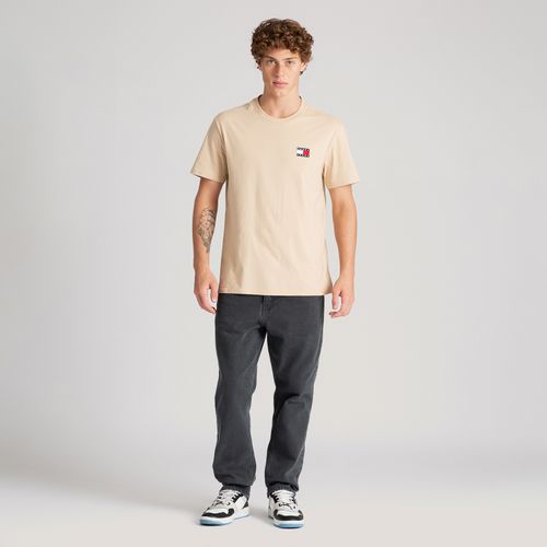 Camiseta Bandeira Bordada Tommy Jeans