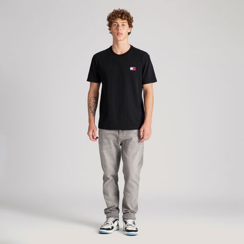Camiseta Bandeira Bordada Tommy Jeans
