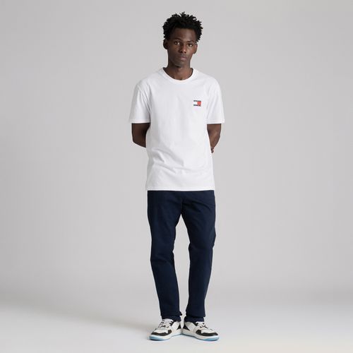 Camiseta Bandeira Bordada Tommy Jeans