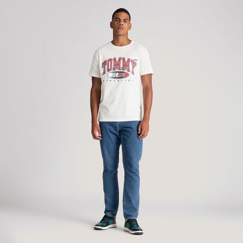 Camiseta Logo Assinatura Twist Tommy Jeans