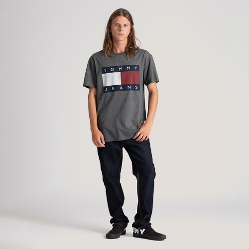 Camiseta Mescla Bandeira Tommy Jeans