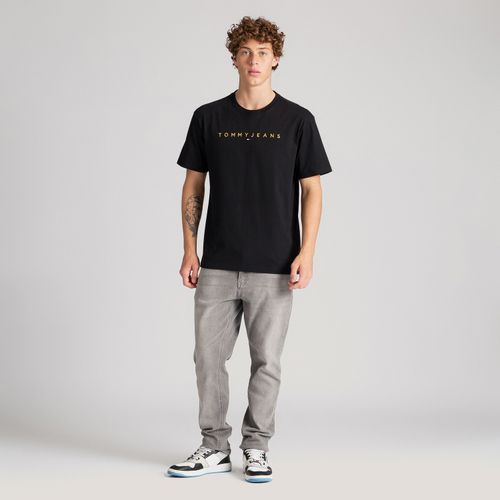 Camiseta Logo Linear Tommy Jeans