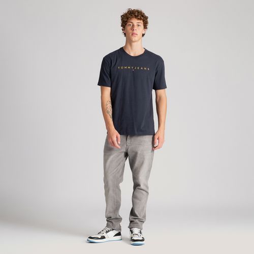 Camiseta Logo Linear Tommy Jeans