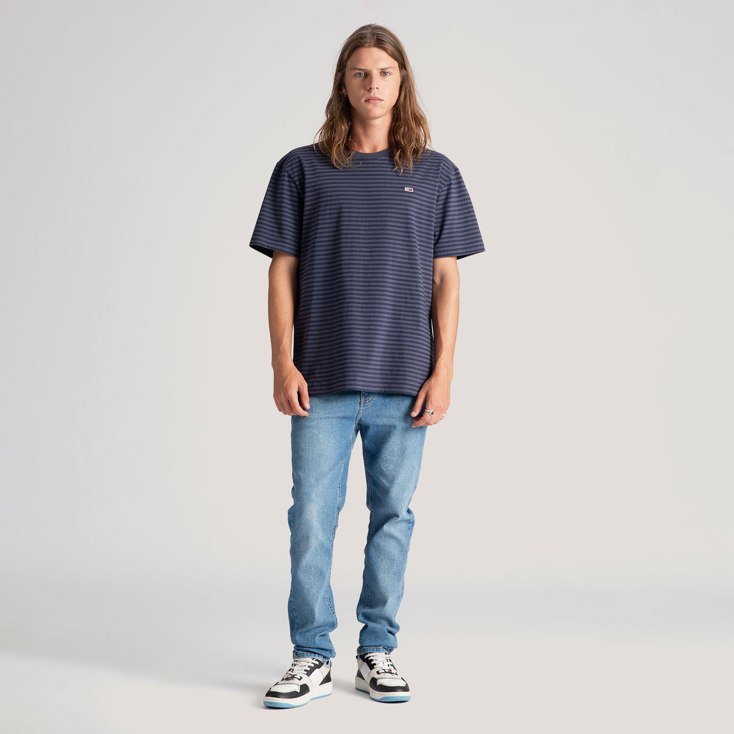 Camiseta Listrada Tommy Jeans | Tommy Hilfiger