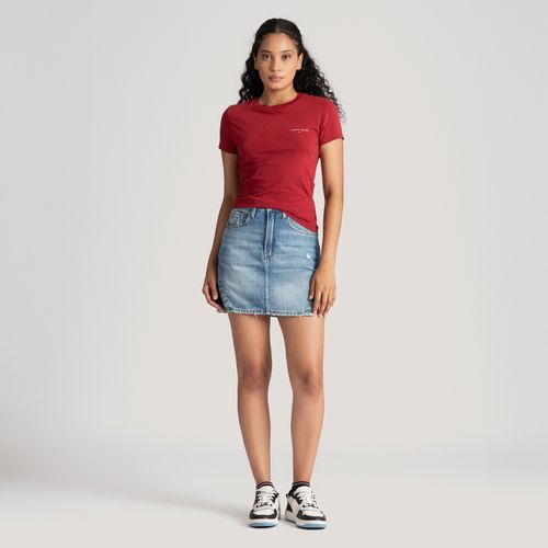 Saia Jeans Mom Tommy Jeans