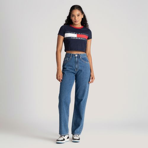 Cropped Bandeira Tommy Jeans