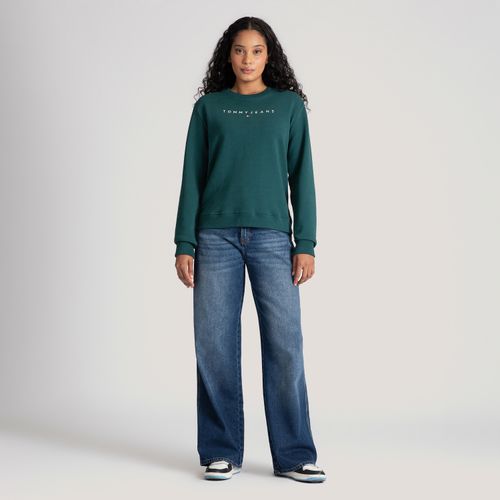 Moletom Logo Linear Tommy Jeans