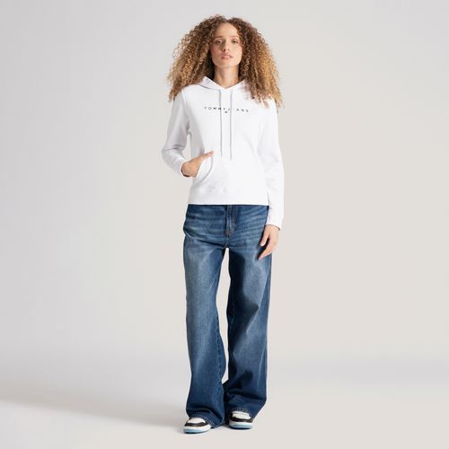 Moletom Logo Linear Capuz Tommy Jeans