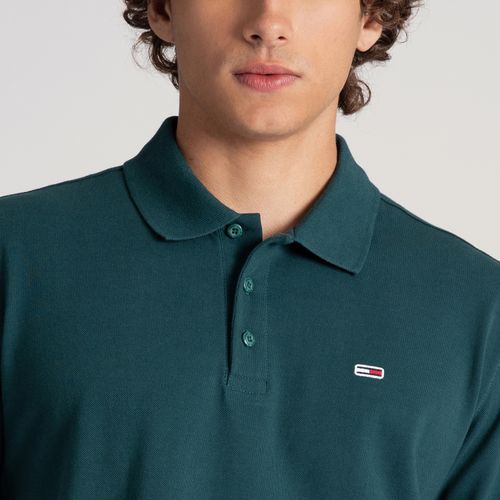 Polo Regular Piquê Duplo Tommy Jeans