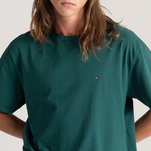 Camiseta Clássica Gola C Tommy Jeans