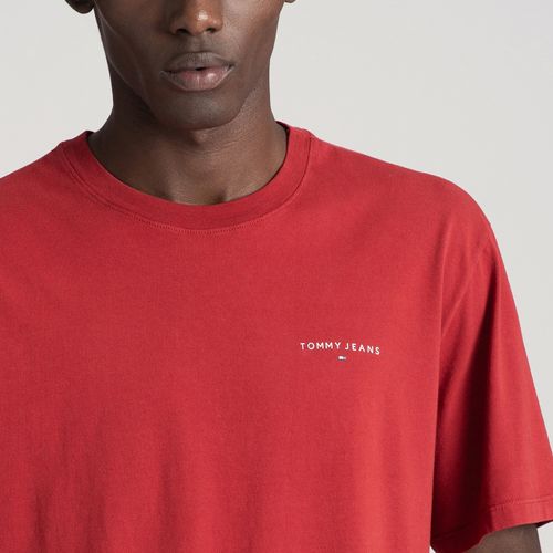 Camiseta Mini Logo Linear Tommy Jeans