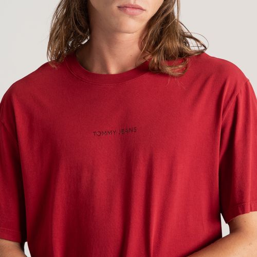 Camiseta Logo Gel Sur Ton Tommy Jeans
