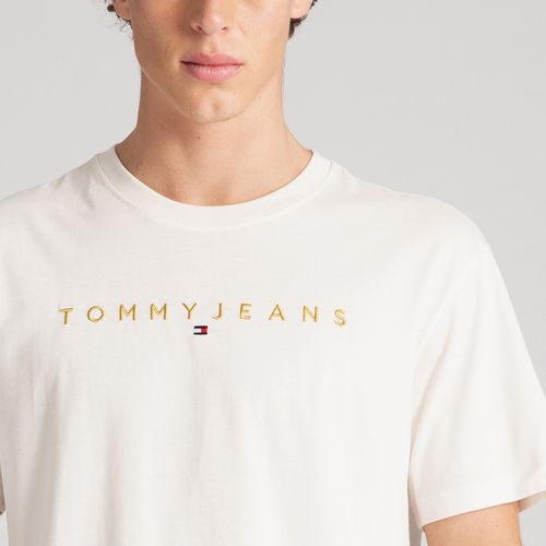 Camiseta Logo Linear Tommy Jeans