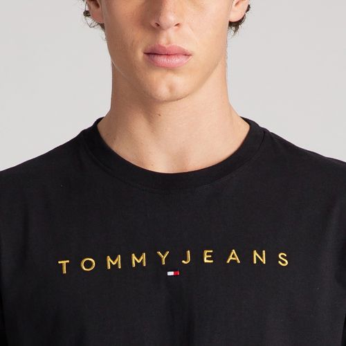 Camiseta Logo Linear Tommy Jeans