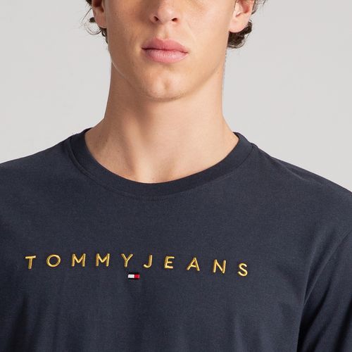 Camiseta Logo Linear Tommy Jeans
