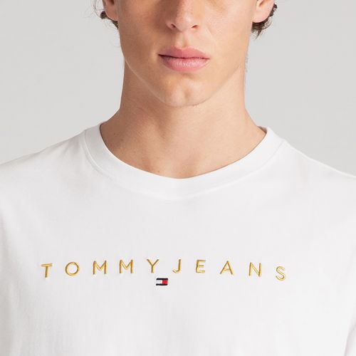 Camiseta Logo Linear Tommy Jeans
