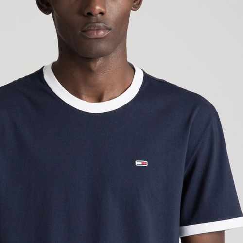 Camiseta Contraste Bandeira Tommy Jeans