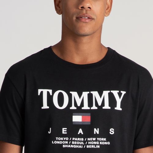 Camiseta Logo Esportivo Tommy Jeans