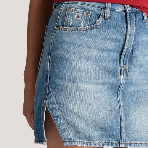 Saia Jeans Mom Tommy Jeans