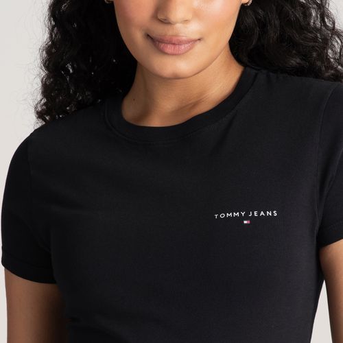Camiseta Logo Linear Tommy Jeans