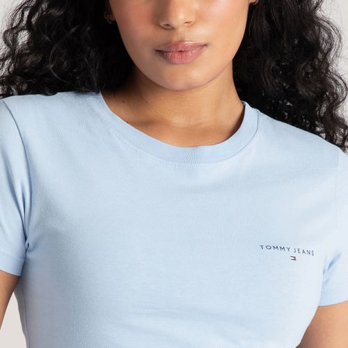 Camiseta Logo Linear Tommy Jeans